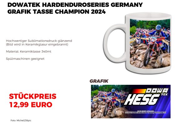 DOWATEK HARDENDUROSERIES GERMANY GRAFIK TASSE CHAMPION 2024